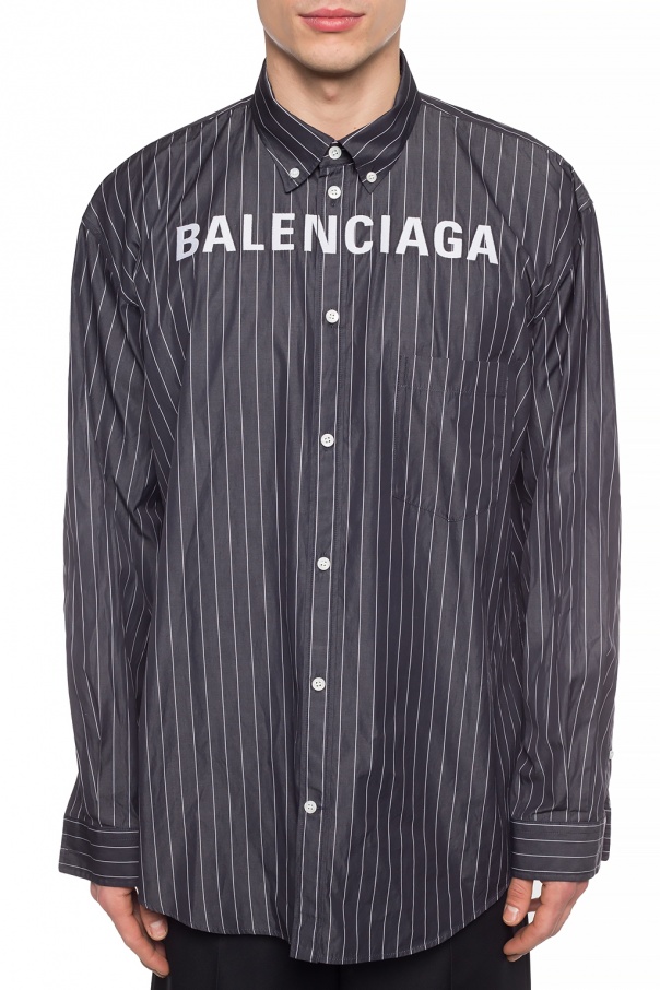 balenciaga 条纹衬衫